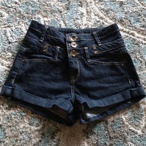 High waisted shorts